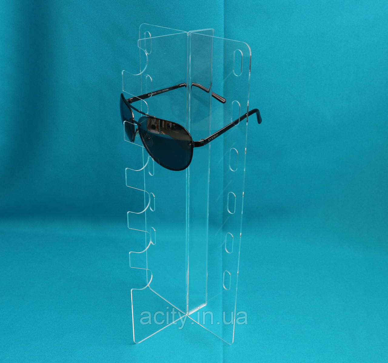 Прозрачная вертикальная стойка для очков - фото 3 - id-p284229929