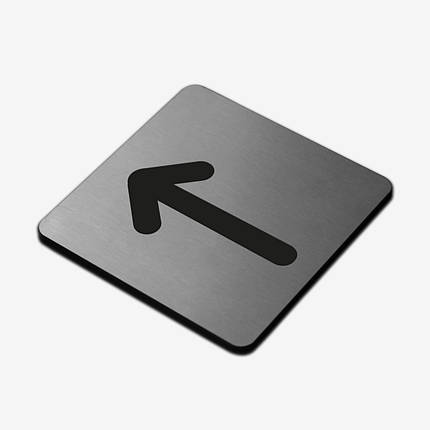 Табличка "Стрілка" Stainless Steel, фото 1