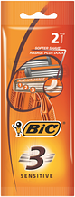 ТМ "BIС" Станки для гоління одноразові BIC Sensitive 3 (2 шт/уп)