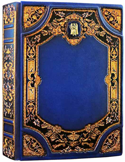 Щоденник FLT А4 шкіра Георгіївський з литим елементом