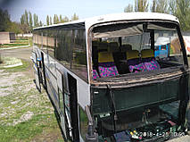 Изготовление и замена верхнего лобового стекла на автобусе Setra S 316 HDS в Никополе (Украина). 6