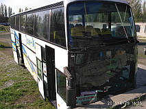 Изготовление и замена верхнего лобового стекла на автобусе Setra S 316 HDS в Никополе (Украина). 7