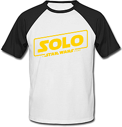 Футболка двоколірна Solo: A Star Wars Story - Logo Yellow