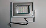 Прожектор LED VIDEX 50W 5000K 6500Lm (72 світлодіода) IP65 220V White, фото 3