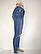 Джинси жіночі блакитні рвані/джинси з високою посадкою/модні молодіжні джинси Redress 2020, фото 2