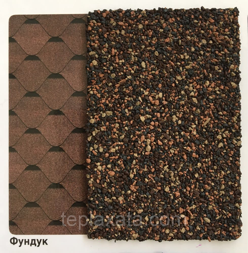 Черепиця DOCKE PREMIUM (SBS) Ніцца Фундук (3 м2/пач)