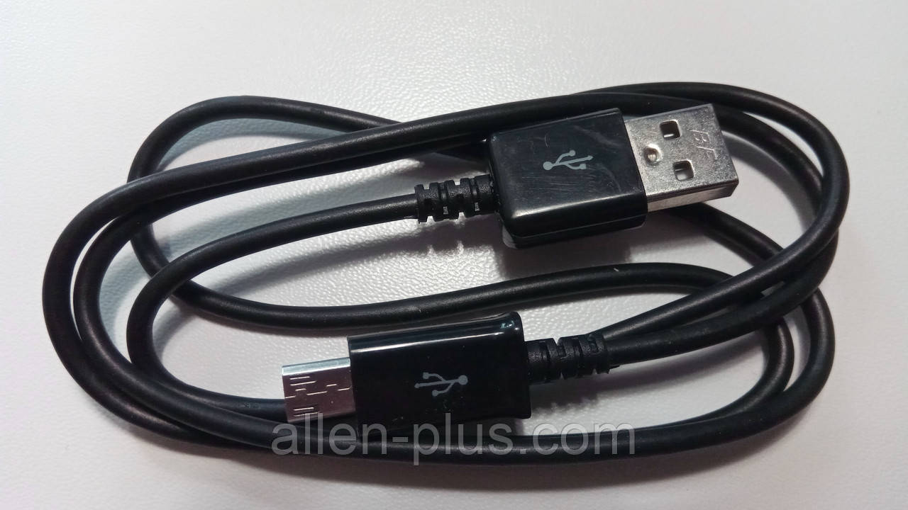 Кабель для передачі даних / зарядки мобільного телефону/планшета USB/microUSB, чорний