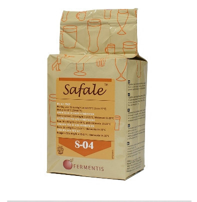 Пивні дріжджі Safale S-04, 500 гр.