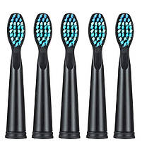 Насадки для звукової зубної щітки Seago SG-507/551/949 Black 5 штук, фото 6