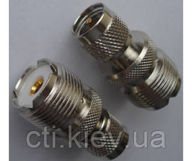 Mini-UHF/SO239 перехідник