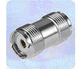 Перехідник PL 258FF  SO239/SO239 UHF-femele to UHF-female
