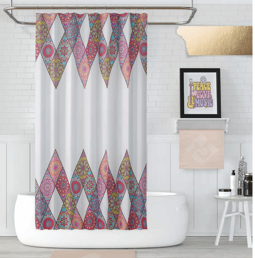 Шторка у ванну Patchwork