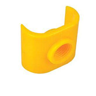 Накладка для ниппельной поїлки на квадратну трубу 22х22мм, фото 1