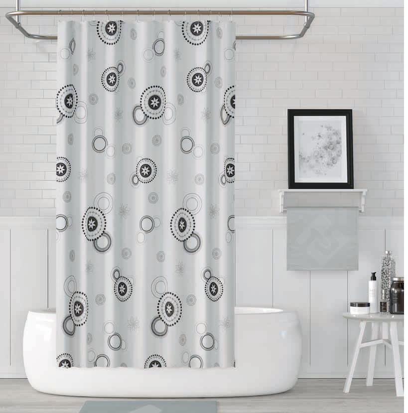 Шторка у ванну Fantasy (сіра)