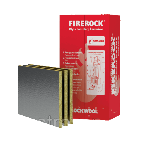 Теплоизоляция FIREROCK /1000x600x30 мм (6м² в уп.)