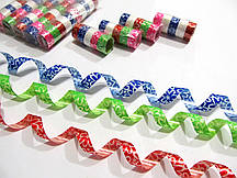 🔥 Ух Ти! Новорічний Серпантин із візерунком 5 різнобарвних кілець