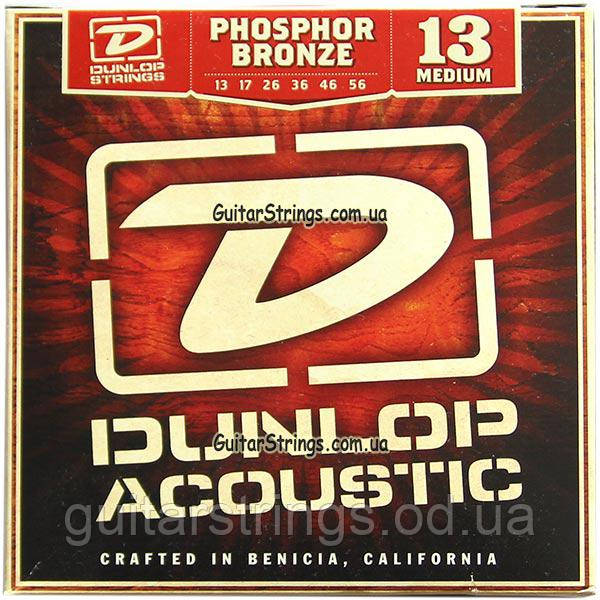 Струни Dunlop DAP1356 Acoustic Phosphor Bronze Medium 13-56