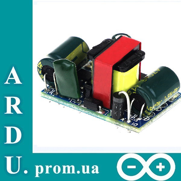 Блок живлення 12В 12V 450mA (5W) / AC-DC 220V [#M-4]