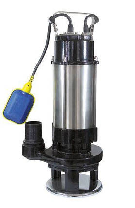 Насос фекальний з ріжучим механізмом Optima V1500-QG 1.5 кВт, фото 1