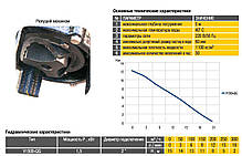 Насос фекальний з ріжучим механізмом Optima V1500-QG 1.5 кВт, фото 5