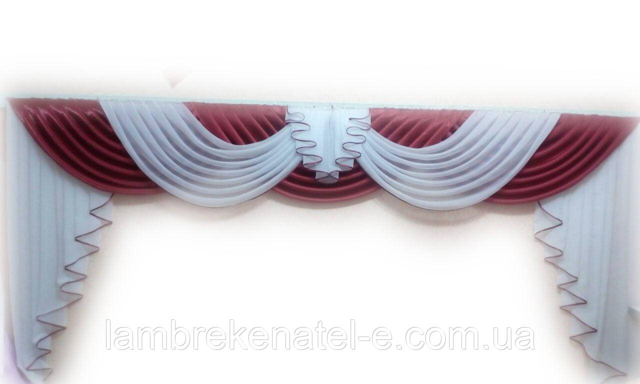 Ламбрекен для залу класичний, фото 1