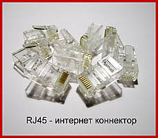 RJ45, інтернет-конектор.