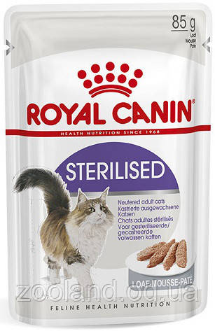 41470010 Royal Canin Sterilised у паштетці, 1 шт.