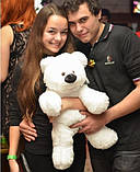 М'яка іграшка Ведмедик Тедді 70 см. Плюшевий ведмедик на день народження М'яка сидяча іграшка, фото 3