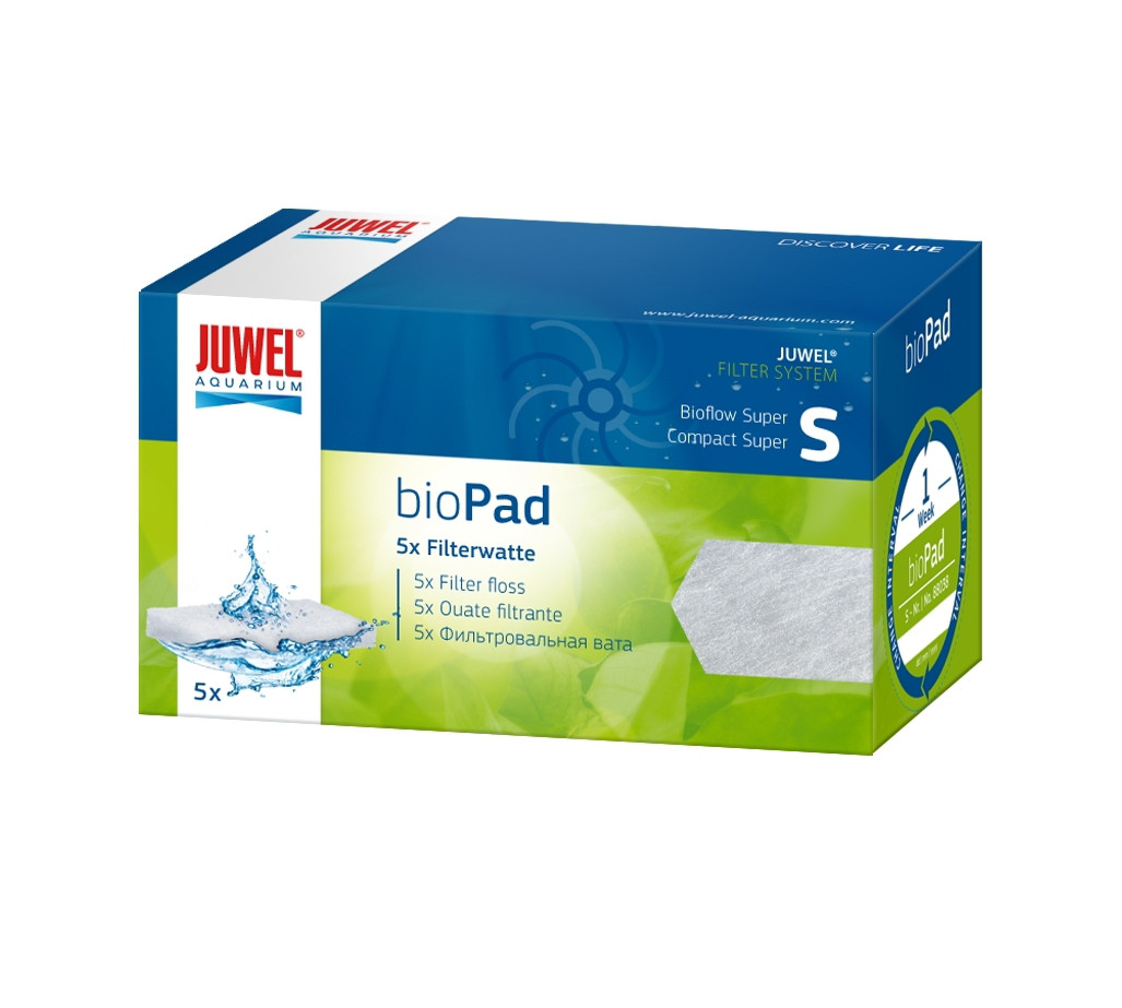 Фільтрувальна вата bioPad S (Super / Com S) для акваріума JUWEL