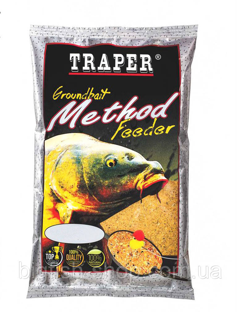 Прикормка рибальська Traper Method Feeder Ваніль