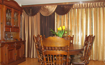 Ламбрекен 4 м у вітальню кухню