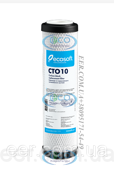 Картридж карбонблок ECOSOFT CTO2510, фото 1