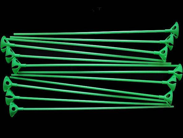 Палички зелені з тримачами ( з насадкою ) для куль
