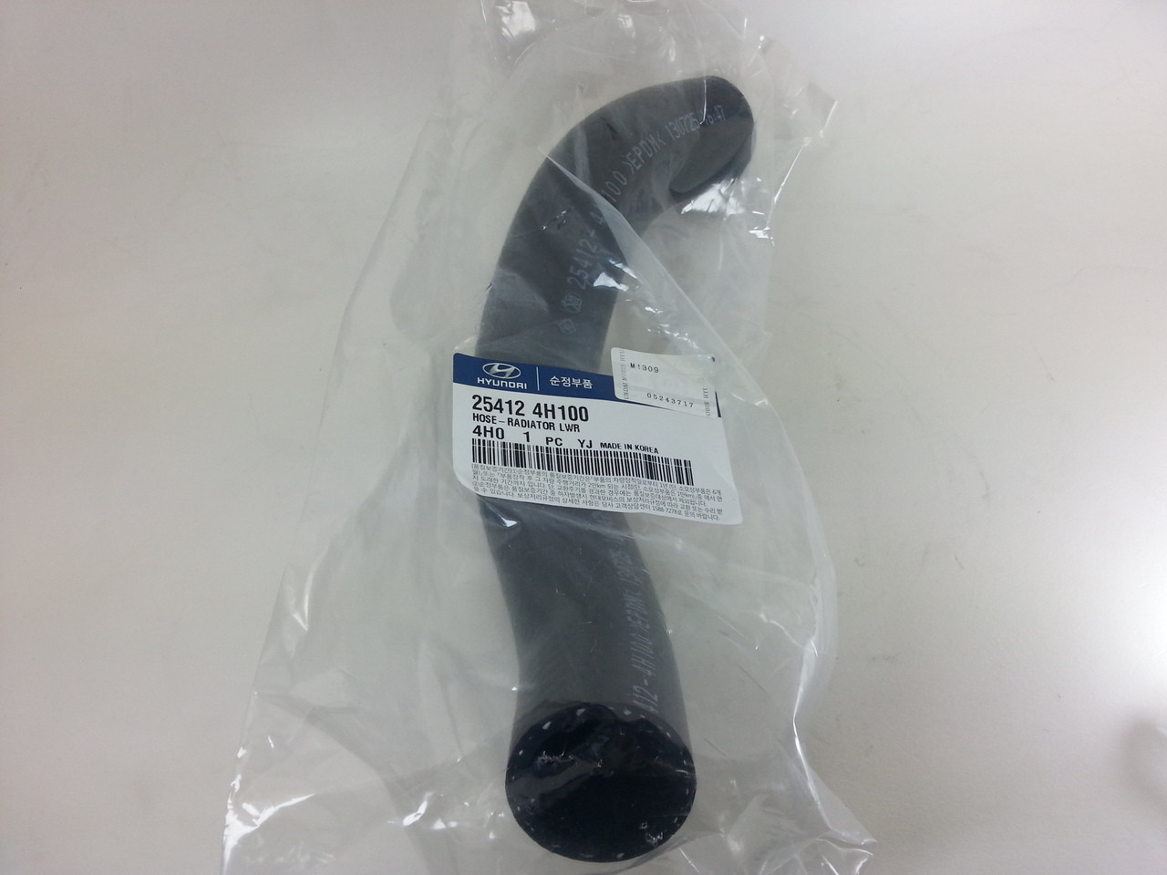Патрубок радіатора нижній OEM 25412-4H100 KAP H06HOSSD00271