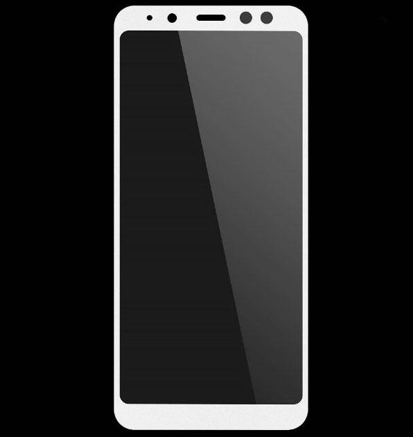 Full Cover защитное стекло для Samsung Galaxy A8 Plus 2018 (A730) - White - фото 2 - id-p714854387