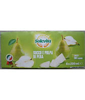 Сік Solevita груша 6х200мл