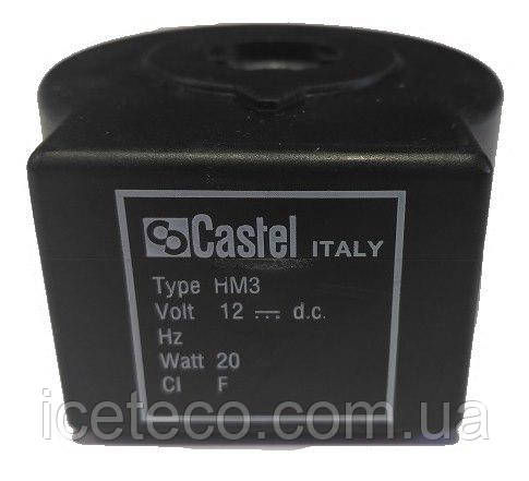Котушка до соленоидным вентилів Castel 9120/RD1 HM3 (12V DC)