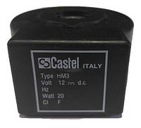 Котушка до соленоидным вентилів Castel 9120/RD1 HM3 (12V DC)