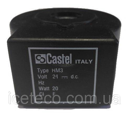 Котушка до соленоидным вентилів Castel 9120/RD2 HM3 (24V DC)