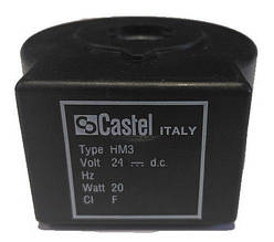 Котушка до соленоидным вентилів Castel 9120/RD2 HM3 (24V DC)
