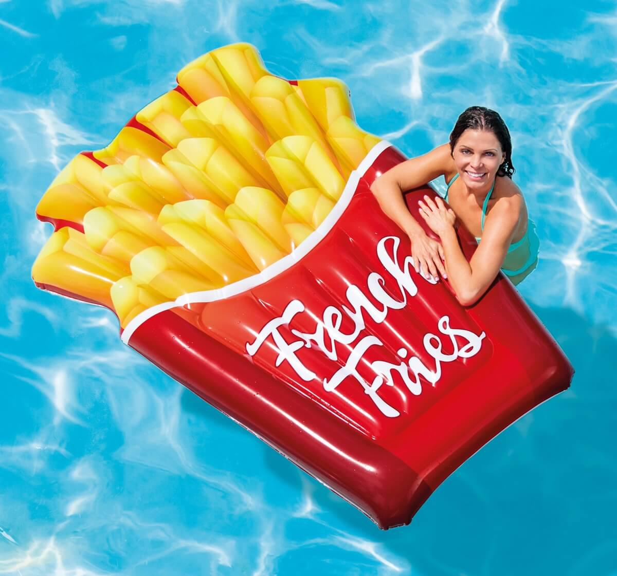 58775 Надувний пліт "Картопля Фрі" 175х132см