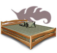 Кровать деревянная двуспальная из из массива ясеня Дрим