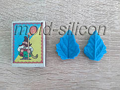 Силіконовий вайнер "Лист гібіскусу малий"