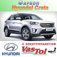 Фаркоп Hyundai Creta (причіпний Хендай Крета)