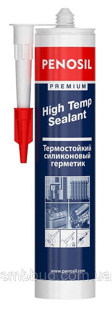 Герметик моторний Penosil High-Temp (до +250 °C) червоний 310 мл