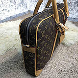 Сумка Louis Vuitton Porte-Dociments Voyage 18420 коричнева, фото 4