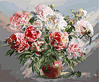 Картина по цифрам Пишні півонії (BK-GX23507) 40 х 50 см