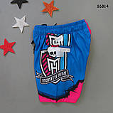 Шорти Monster High для дівчинки. 98, 104, 110 см, фото 3