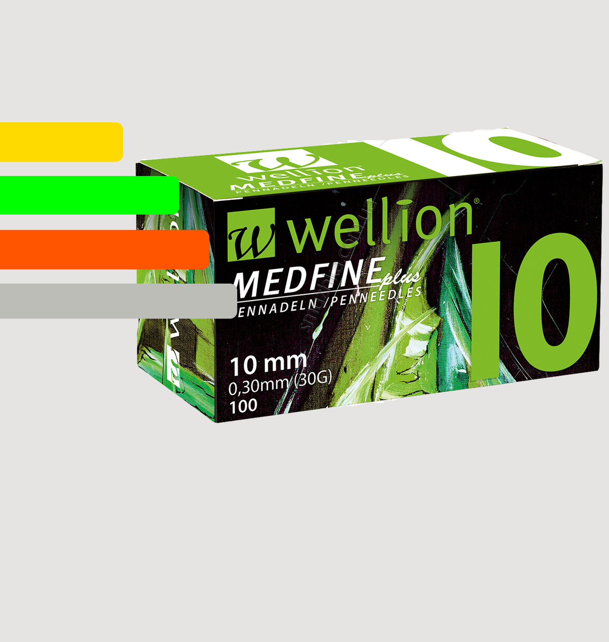 Голки інсулінові Wellion Medfine 10мм, 30G - Веллион Медфайн 10мм