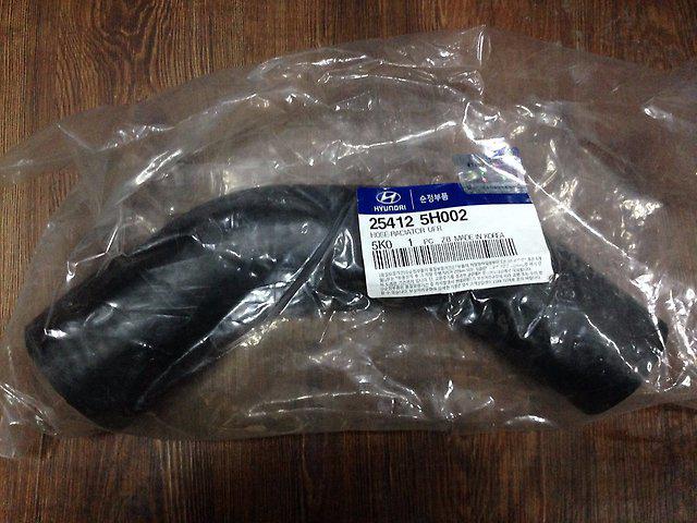 Патрубок радіатора нижній для HYUNDAI HD 65,72,78 дв. D4AL,D4DB,D4DD OEM 25412-5H002 KAP H06HOSSD00419